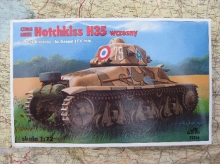 RPM.72216  HOTCHKISS H35 with 37mm gun SA18 - 